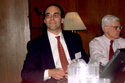 Photo of Alan Auerbach and Al Warren 