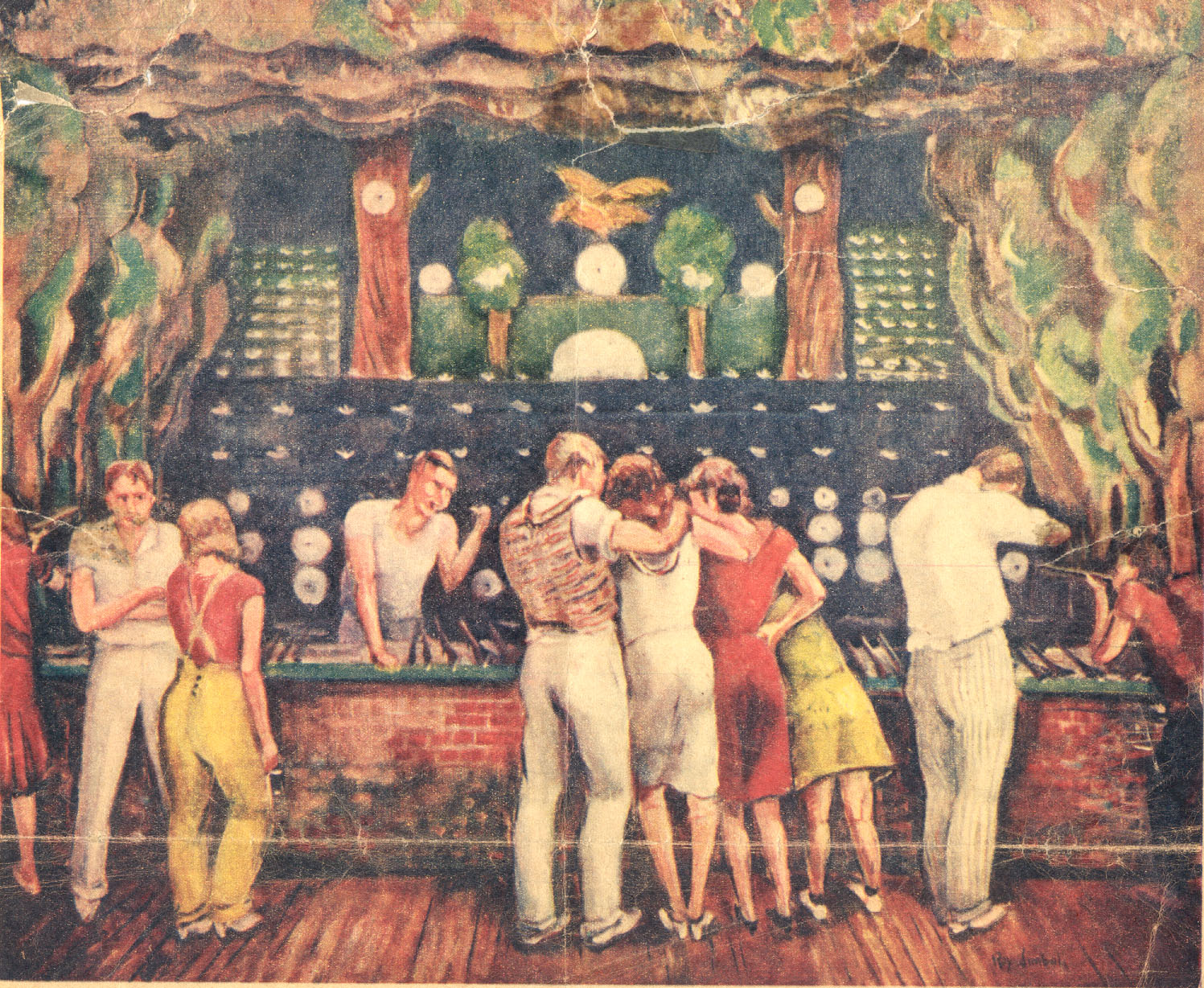 Shooting Gallery at Kennywood Park, 1935